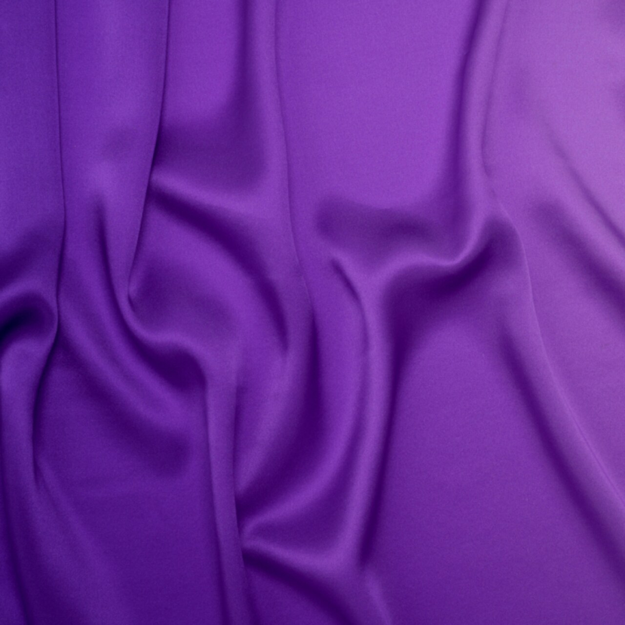 1 Yard Ombre Silk Charmeuse Fabric in Lavender, Grape and Dark Purple 53 inch Width
